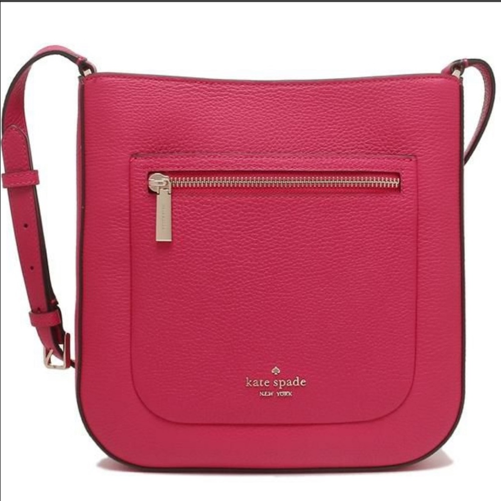 Kate Spade Leila Top Zip Crossbody Bright Rose
Bright Rose Color - Picture 3 of 10